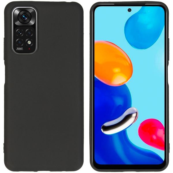 imoshion Color Backcover Xiaomi Redmi Note 11 (4G) / Note 11S (4G) - Zwart