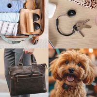 imoshion Wireless Tag - Bluetooth Tracker voor Android - 2 pack - Zwart