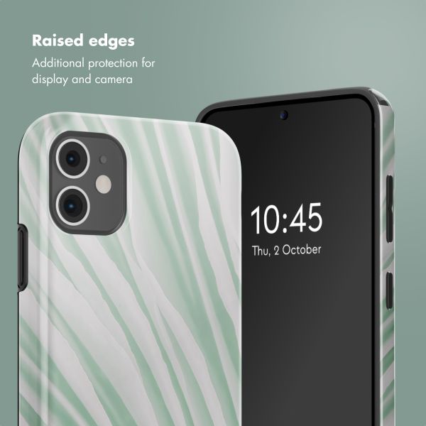 Selencia Vivid Back Cover Apple iPhone 11 - Nature Grayed Jade