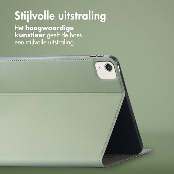 Accezz Classic Tablet Case Apple iPad Air 13 inch (2025) M3 / (2024) M2 - Groen