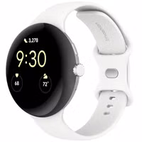 imoshion Siliconen⁺ bandje Google Pixel Watch 3 / 4 (45 mm) - Maat L - Wit