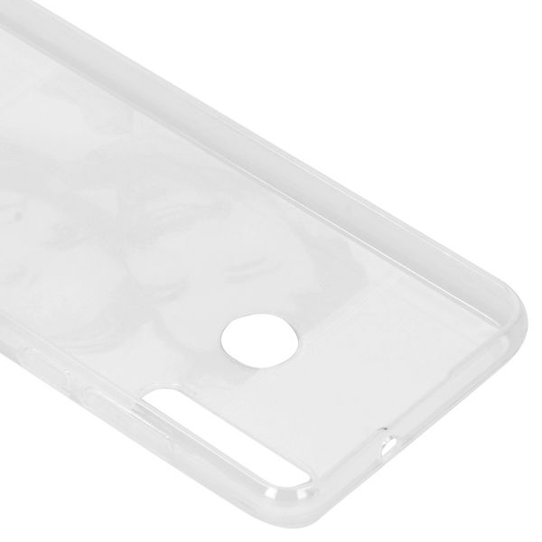 Ontwerp je eigen Huawei Y6p gel hoesje - Transparant