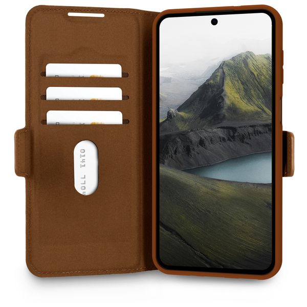 dbramante1928 Oslo Pro Bookcase Samsung Galaxy A27 (5G) - Dark Tan