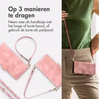 imoshion Bookcase met koord Samsung Galaxy A15 (5G/4G) - Roze