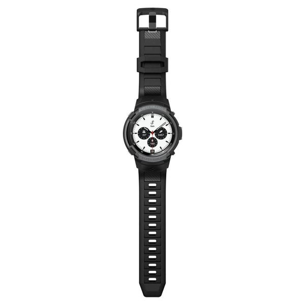 Spigen Rugged Armor™ Pro Case Samsung Galaxy Watch 4 - 42 mm - Charcoal Gray