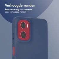 imoshion Color Backcover Motorola Moto G05 / E15 - Donkerblauw