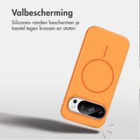 imoshion Color Backcover met Thin MagSafe Ring Google Pixel 11 / 11 Pro / 10 / 10 Pro - Oranje