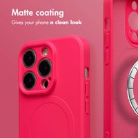 imoshion Colour Back Cover with MagSafe Apple iPhone 14 Pro - Neon Pink