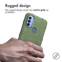 imoshion Rugged Shield Backcover Motorola Moto E20 / E30 / E40 - Groen