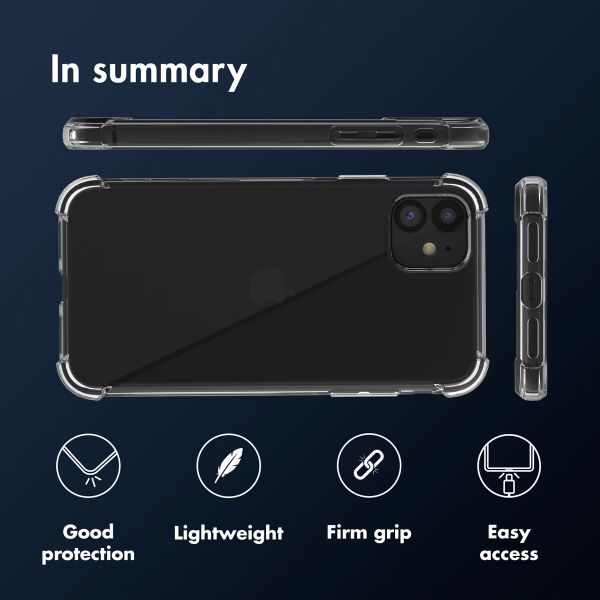 imoshion Shockproof Case Apple iPhone 11 - Transparant