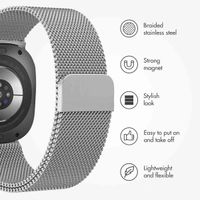 imoshion Milanese magnetic band Samsung Galaxy Watch Ultra 2 (2026) / Ultra (2024/2025) - Silver