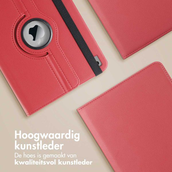 imoshion 360° draaibare Bookcase Apple iPad 6 (2018) 9.7 inch / iPad 5 (2017) 9.7 inch - Donkerrood