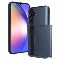imoshion Backcover met pasjeshouder Samsung Galaxy S25 FE - Donkerblauw