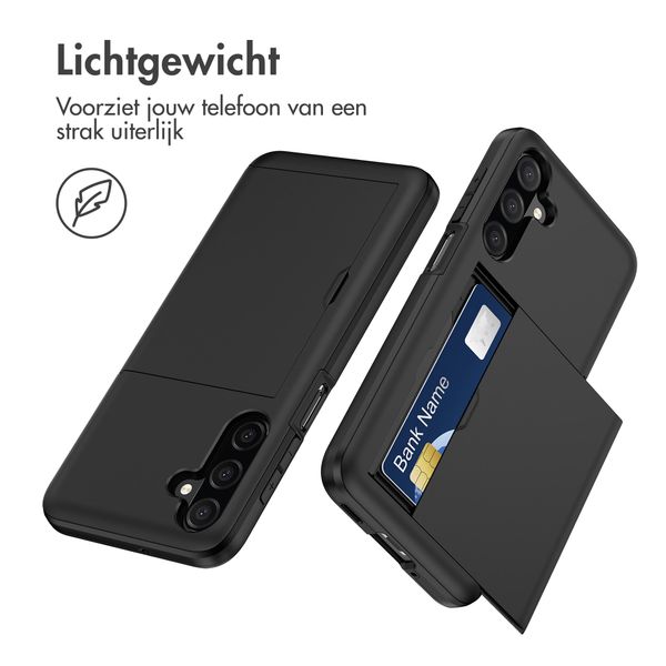 imoshion Backcover met pasjeshouder Samsung Galaxy A18 (4G) - Zwart