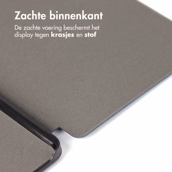 imoshion Canvas Sleepcover Bookcase Kobo Nia - Peach