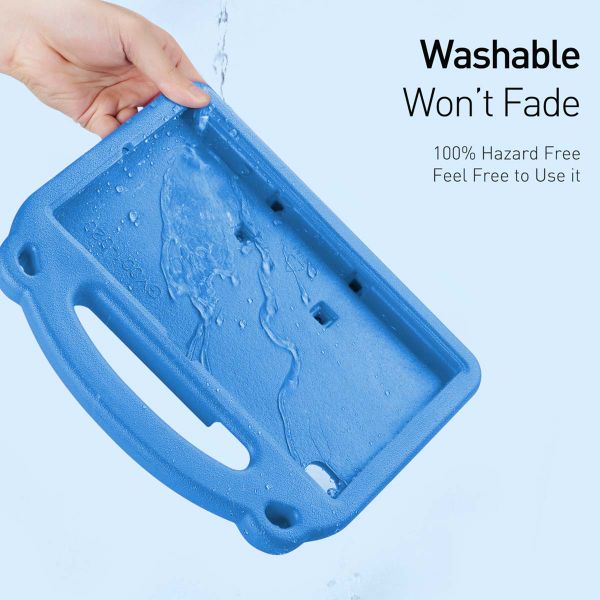 Dux Ducis Panda kidsproof backcover met standaard Samsung Galaxy Tab A11 Plus / A9 Plus - Blauw