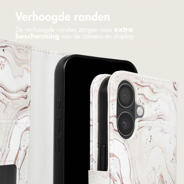 imoshion Design Bookcase Apple iPhone 17 - Sandy Marble