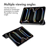 imoshion Design Trifold Case Apple iPad Pro 11 (2025) M5 / (2024) M4 - Don't touch