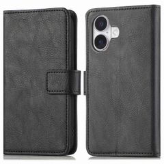 imoshion Luxe Bookcase Apple iPhone 16 - Zwart