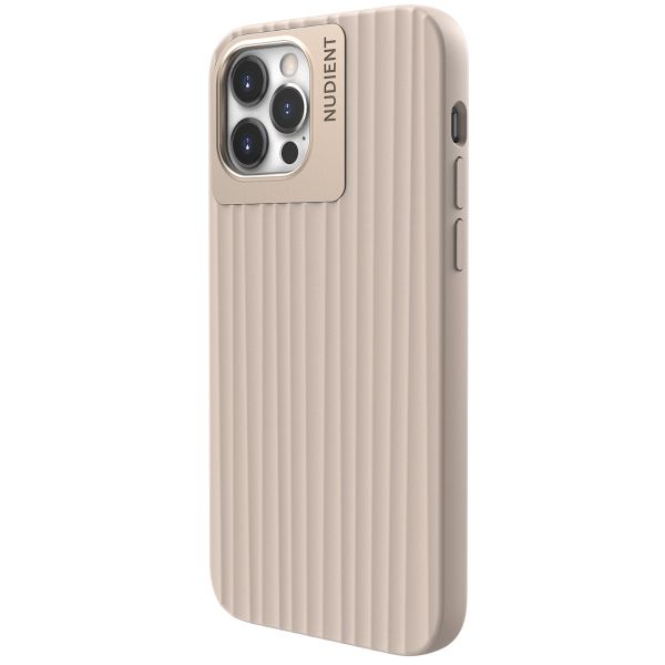 Nudient Bold Case iPhone 12 (Pro) - Linen Beige