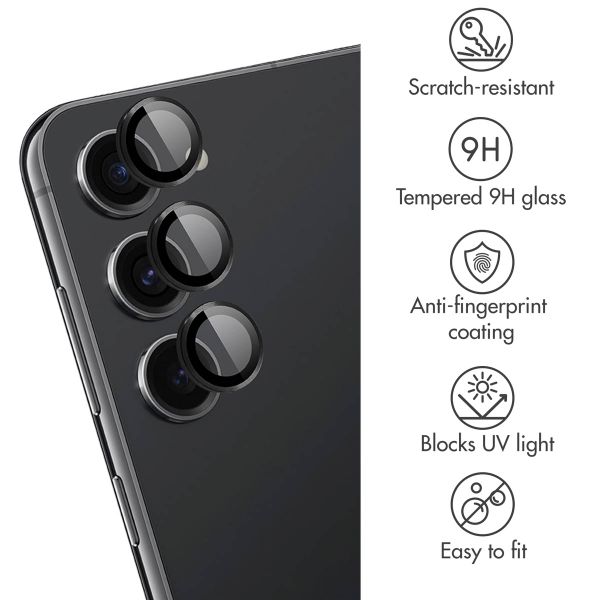 imoshion Camera Protector Glass 2-pack Samsung Galaxy S24 Plus - Black