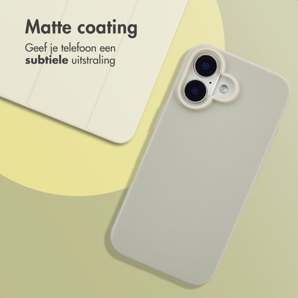imoshion Color Backcover Apple iPhone 16 - Grijs