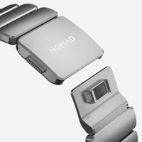 Nomad Stratos Band Apple Watch | 44/45/46/49 mm - Forest Green / Natural Titanium
