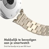 imoshion Stalen bandje Samsung Galaxy Watch 9 (40/44mm) / Watch 8 (40/44mm) / Classic (46mm) - Sterrenlicht
