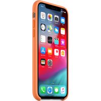 Apple Silicone Backcover iPhone Xs / X - Papaya