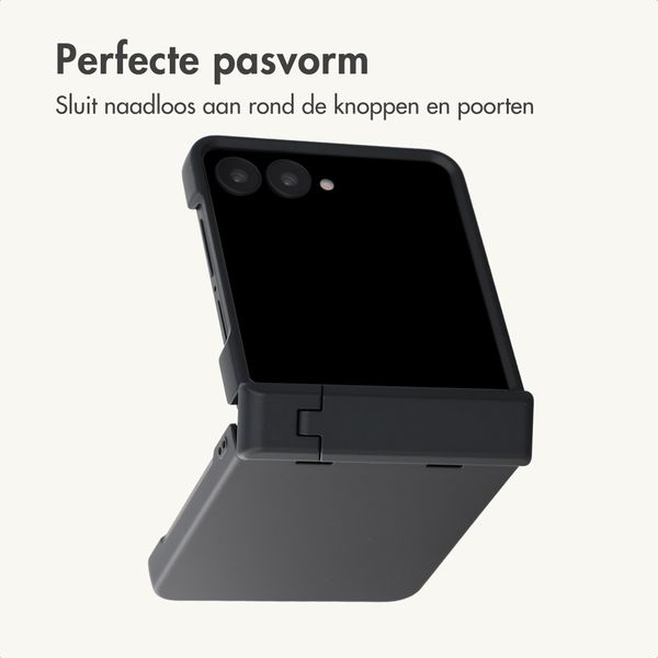 imoshion Color Backcover met Stand Samsung Galaxy Z Flip 8 - Zwart