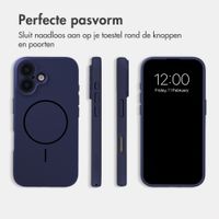 Accezz Grip Backcover met MagSafe Apple iPhone 16 - Donkerblauw