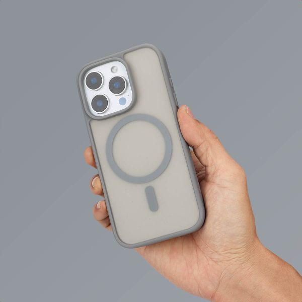 imoshion Color Guard Backcover met MagSafe Apple iPhone 16 Pro - Grijs