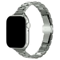 Selencia Slim Steel schakelbandje Apple Watch | 38/40/41/42 mm - Zilver