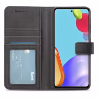 imoshion Luxe Bookcase Samsung Galaxy A72 - Zwart