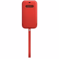 Apple Leather Sleeve MagSafe Apple iPhone 12 Pro Max - Scarlet Red