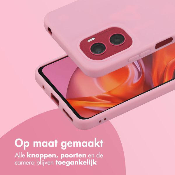 imoshion Color Backcover Motorola Moto G05 / E15 - Bubblegum Pink