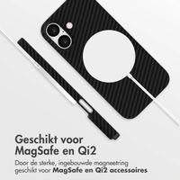Accezz MagSafe Kevlar Backcover Apple iPhone 17 - Zwart