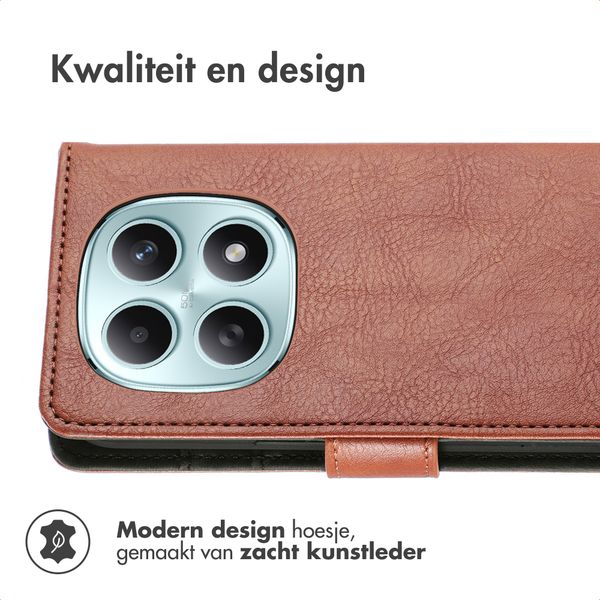 imoshion Luxe Bookcase Xiaomi Redmi Note 15 (5G) - Bruin