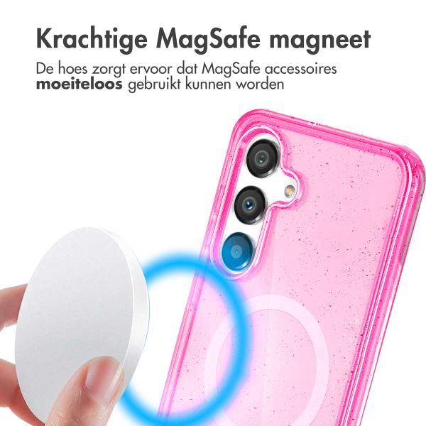 imoshion Sparkle Backcover met MagSafe Samsung Galaxy S25 Plus - Roze