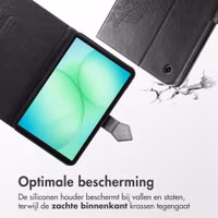 imoshion Mandala Bookcase Samsung Galaxy Tab A11 Plus - Zwart