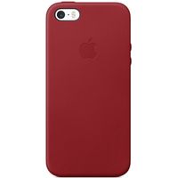 Apple Leather Backcover Apple iPhone SE (2016) / 5 / 5s - Red