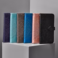 Mandala Bookcase Huawei P30 Lite - Zwart