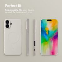 imoshion Colour Back Cover with MagSafe Apple iPhone 16 - Beige