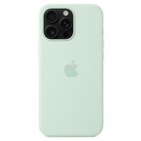 Apple Silicone Backcover MagSafe Apple iPhone 16 Pro Max - Aquamarine