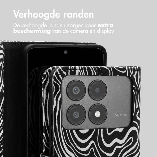 imoshion Design Bookcase Xiaomi Poco X6 Pro - Black And White