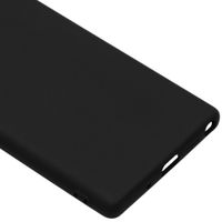 imoshion Color Backcover Samsung Galaxy Note 20 - Zwart