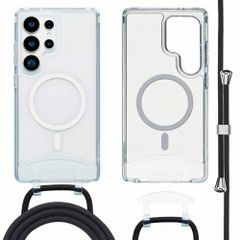 imoshion MagSafe Backcover met afneembaar koord Samsung Galaxy S24 Ultra / S25 Ultra - Transparant