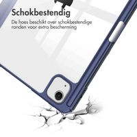 imoshion Trifold Hardcase Bookcase Apple iPad Air 13 inch (2025) M3 / (2024) M2 - Donkerblauw