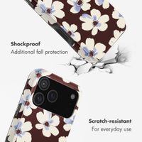 Selencia Vivid Back Cover with MagSafe Apple iPhone 17 Pro - Choco Flower Pop