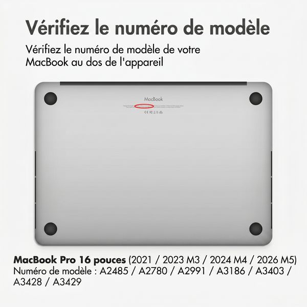Accezz Gehard Glas Screenprotector Apple MacBook Pro 16 inch (2021 / 2023 M3 / 2024 M4 / 2026 M5)